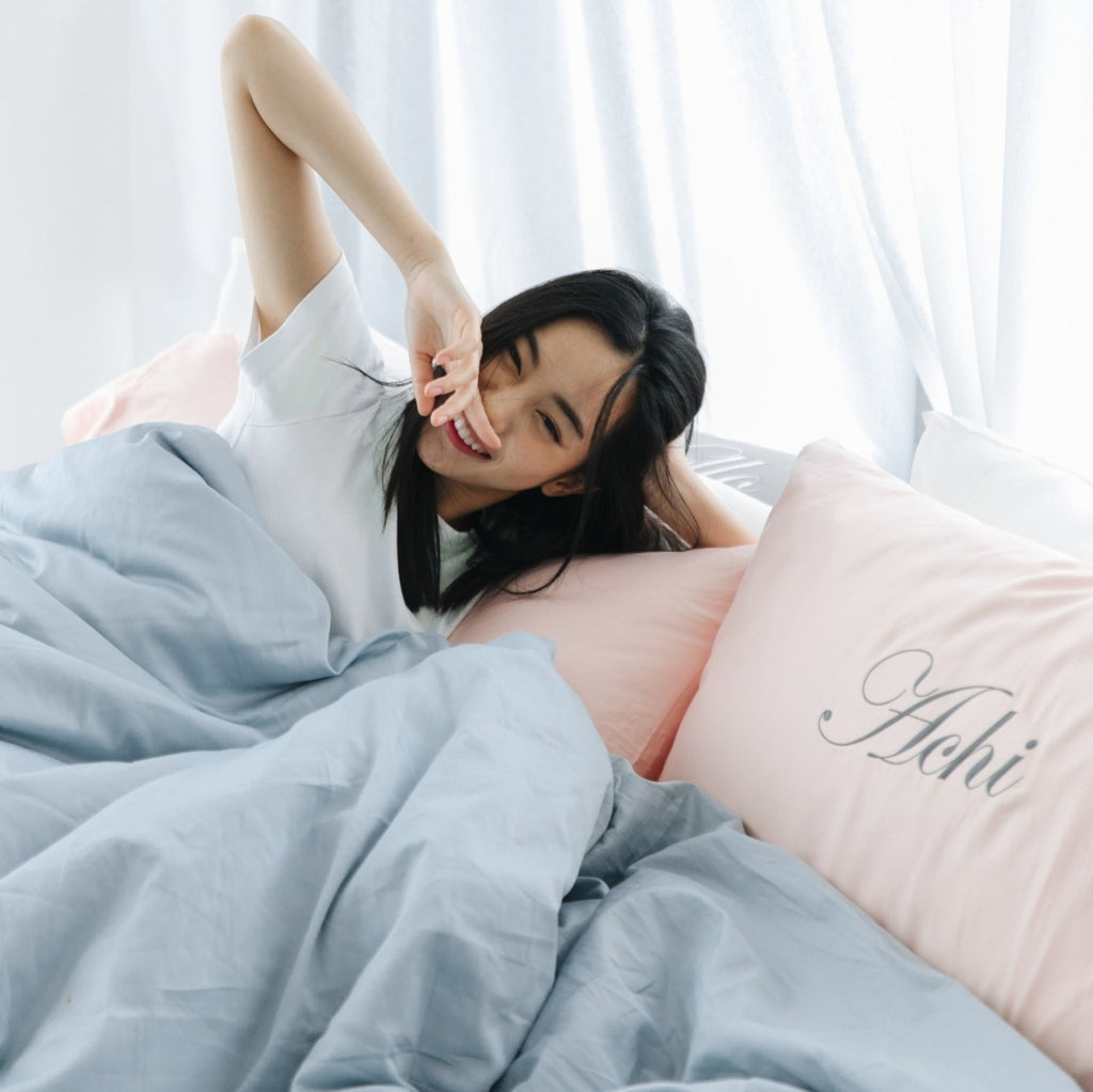 ชุดผ้าปู Cotton Sateen Set M : ผ้าปู + ปลอกหมอน + ปลอกนวม
