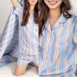 ชุดนอนผ้าคอตตอน สี Afternoon Summer Pajamas | 100% Single-Ply Cotton