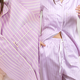 ชุดนอนผ้าคอตตอน สี Sleeping Beauty  Pajamas | 100% Single-Ply Cotton