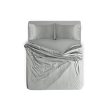 ชุดผ้าปูที่นอน Eucalyptus Lyocell เซท XL : ผ้าปูรัดมุม + ปลอกหมอน + ปลอกผ้านวม + ไส้นวม + หมอนขนห่านเทียม